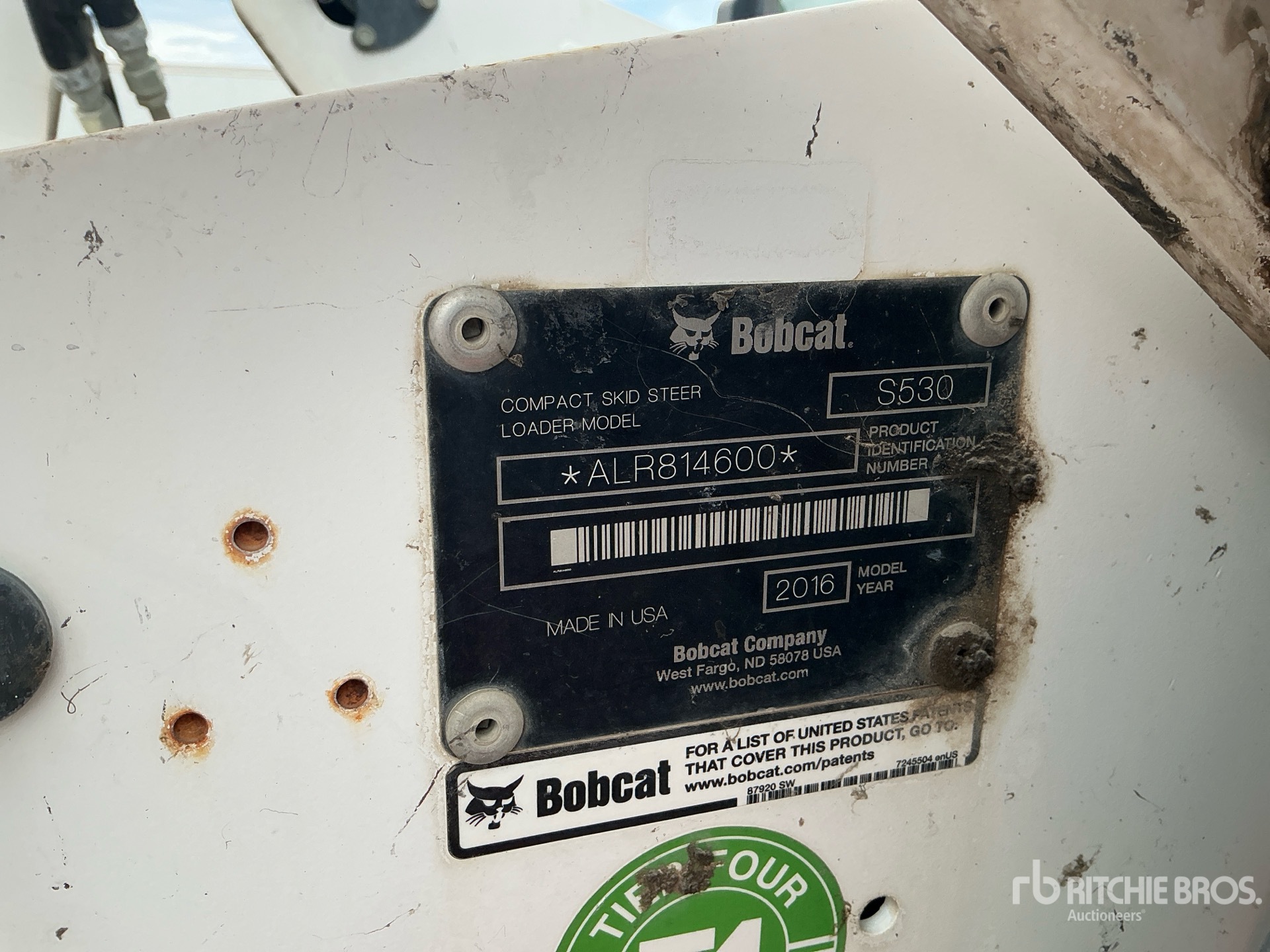 Photo of a 2016 Bobcat S530