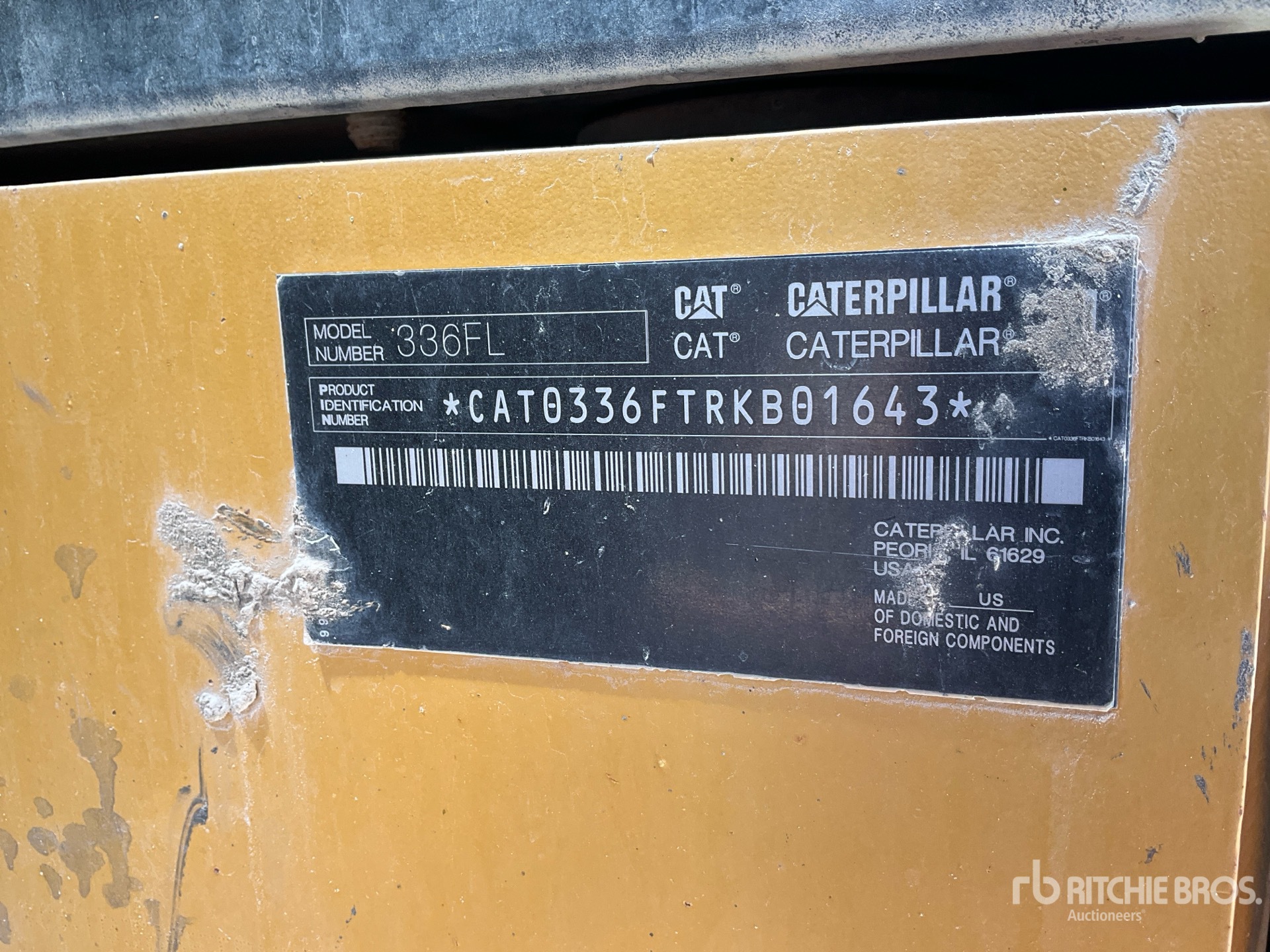 Photo of a 2016 Caterpillar 336F L