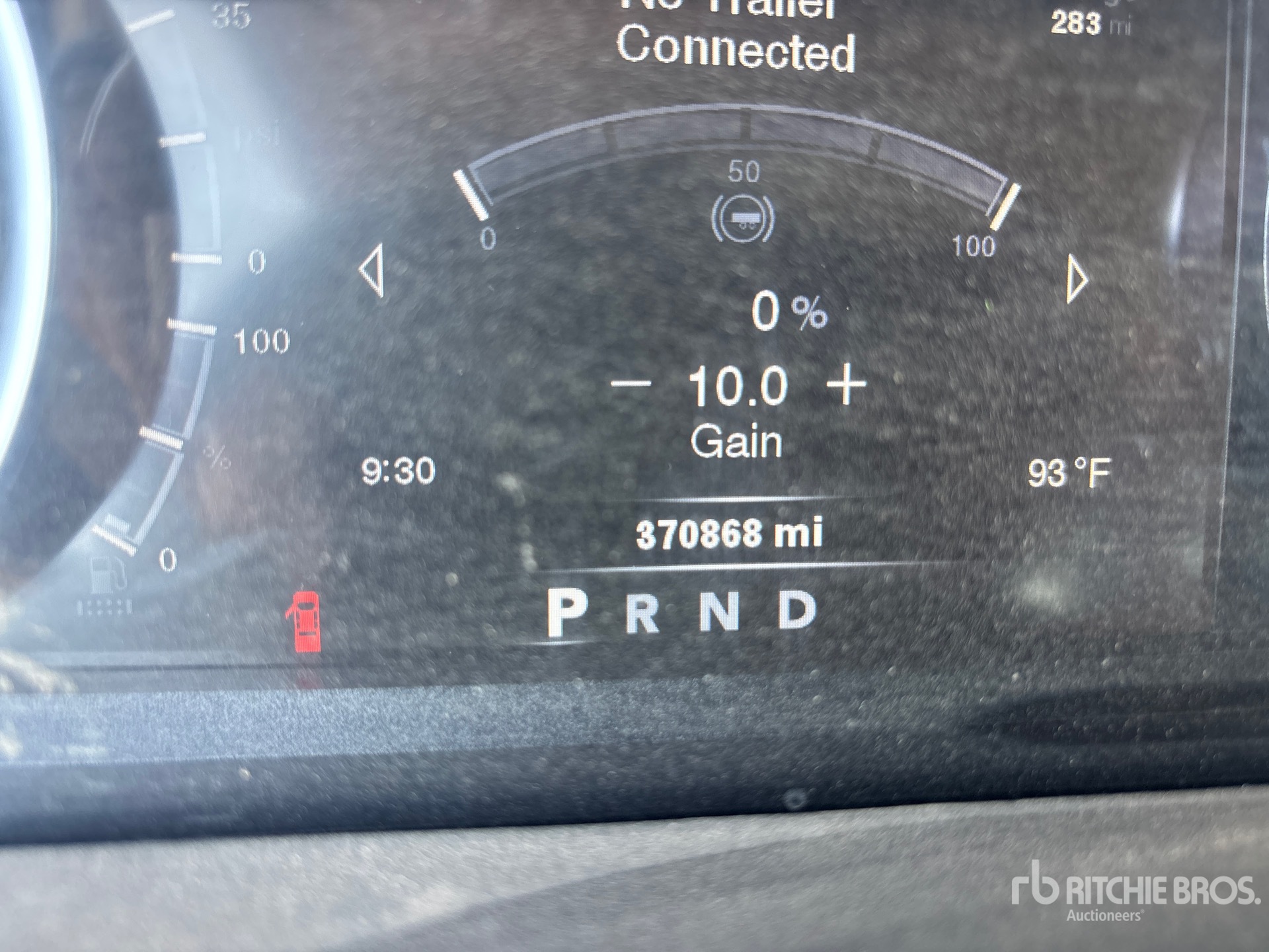 General Appearance with Hour Meter / Odometer