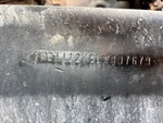 General Appearance with Frame Stamp Serial Number/VIN Photo