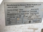 General Appearance with Unit Serial Number