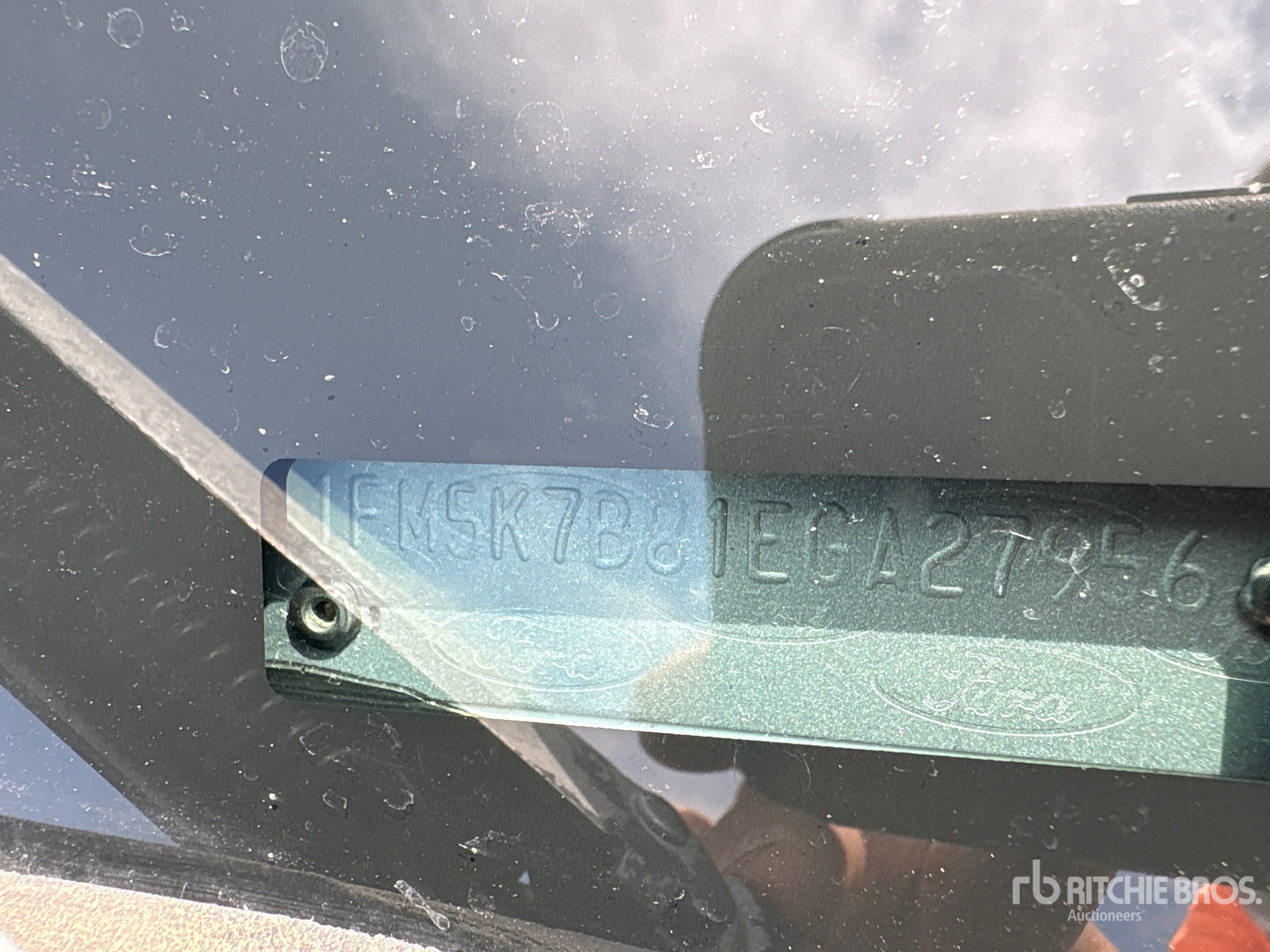 General Appearance with Frame Stamp Serial Number/VIN Photo