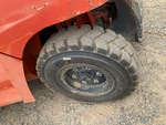 Chassis Lift with Left Rear Tire