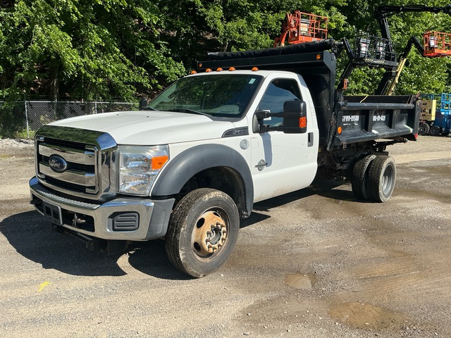 2016 Ford F550 XL 4x4 S/A Dump Truck