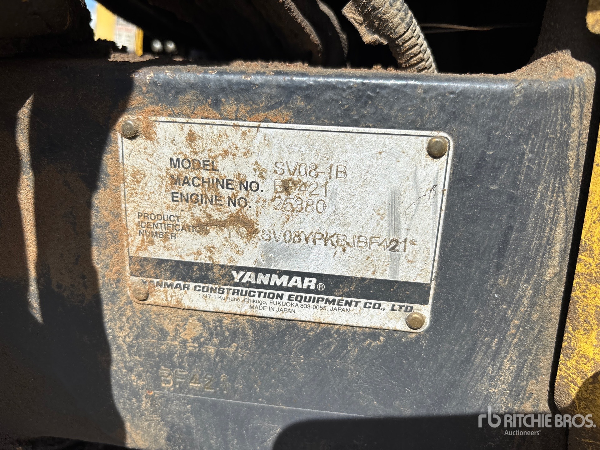 2019 Yanmar SV08-1B