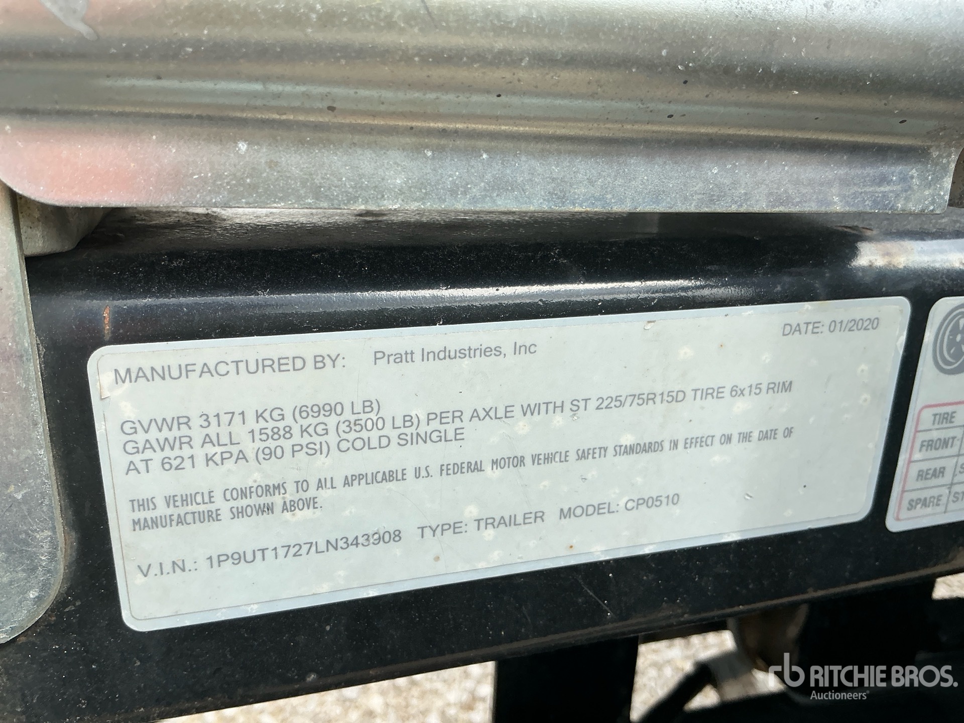 2020 Pratt CP0510