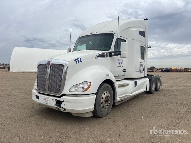 2019 Kenworth T680 6x4 T/a Sleeper Truck Tractor