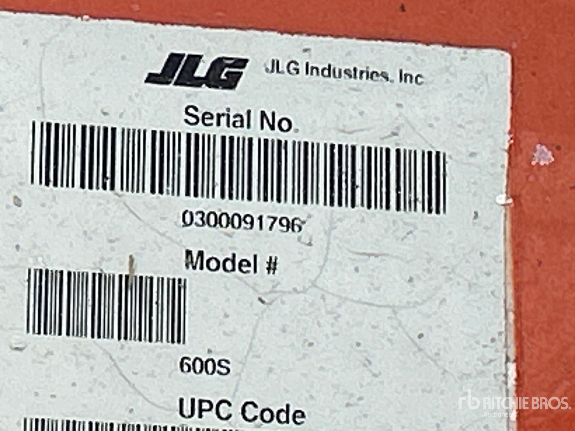Photo of a  JLG 600S