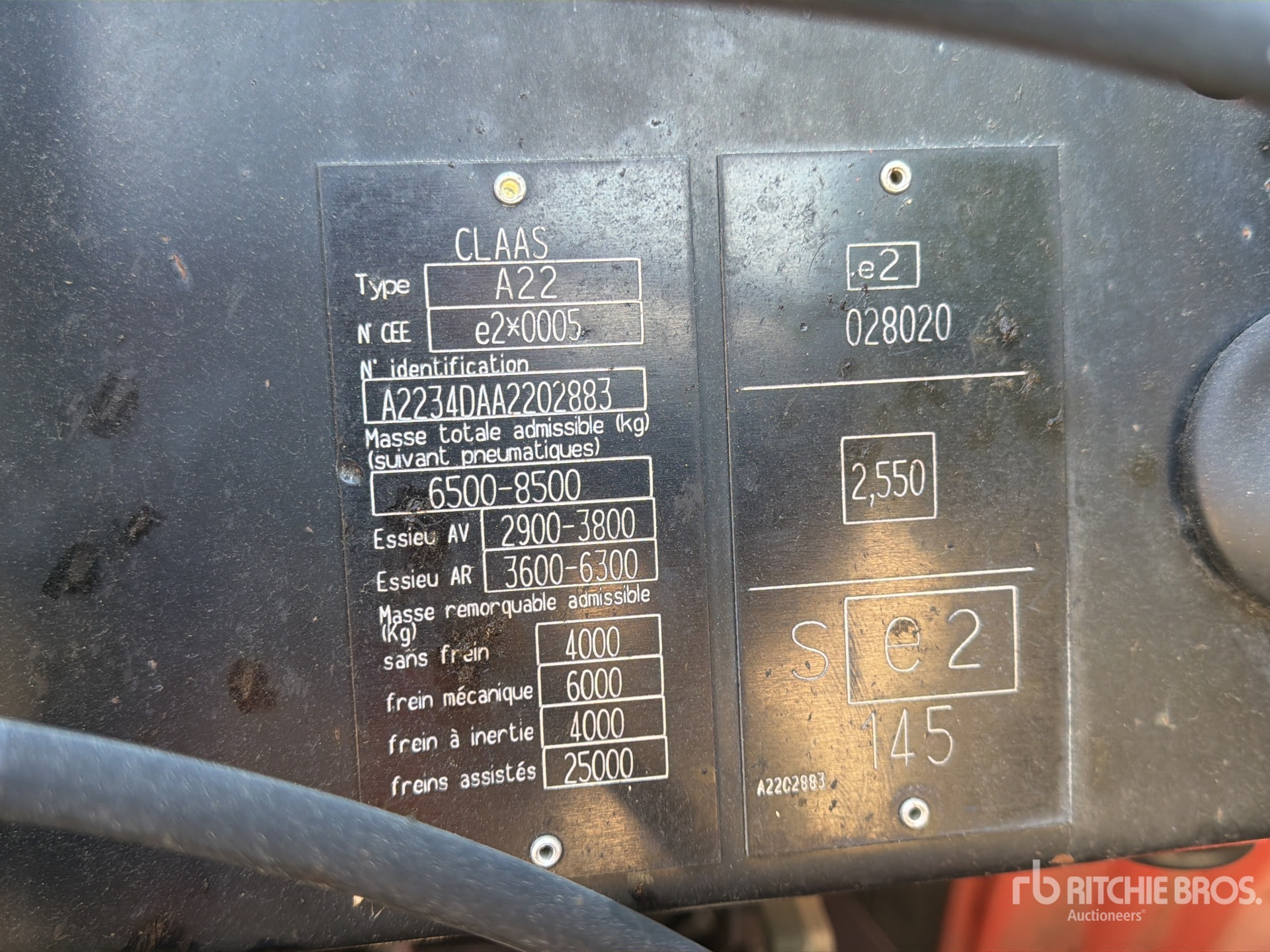 2009 Claas AXOS 340