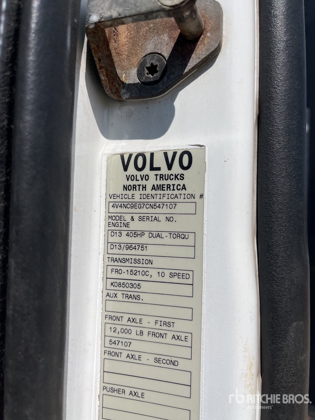 2012 Volvo VNL