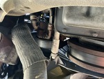 Engine with A/C Compressor