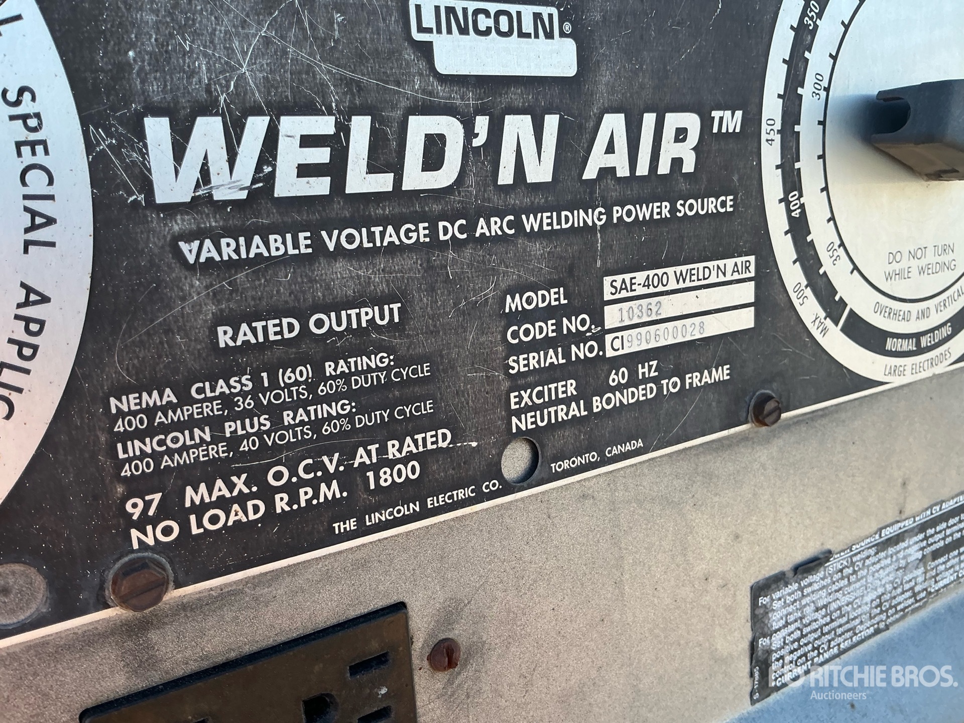 Photo of a  Lincoln SAE-400