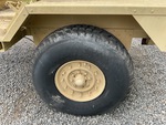 Trailer Chassis with Right Front Tire