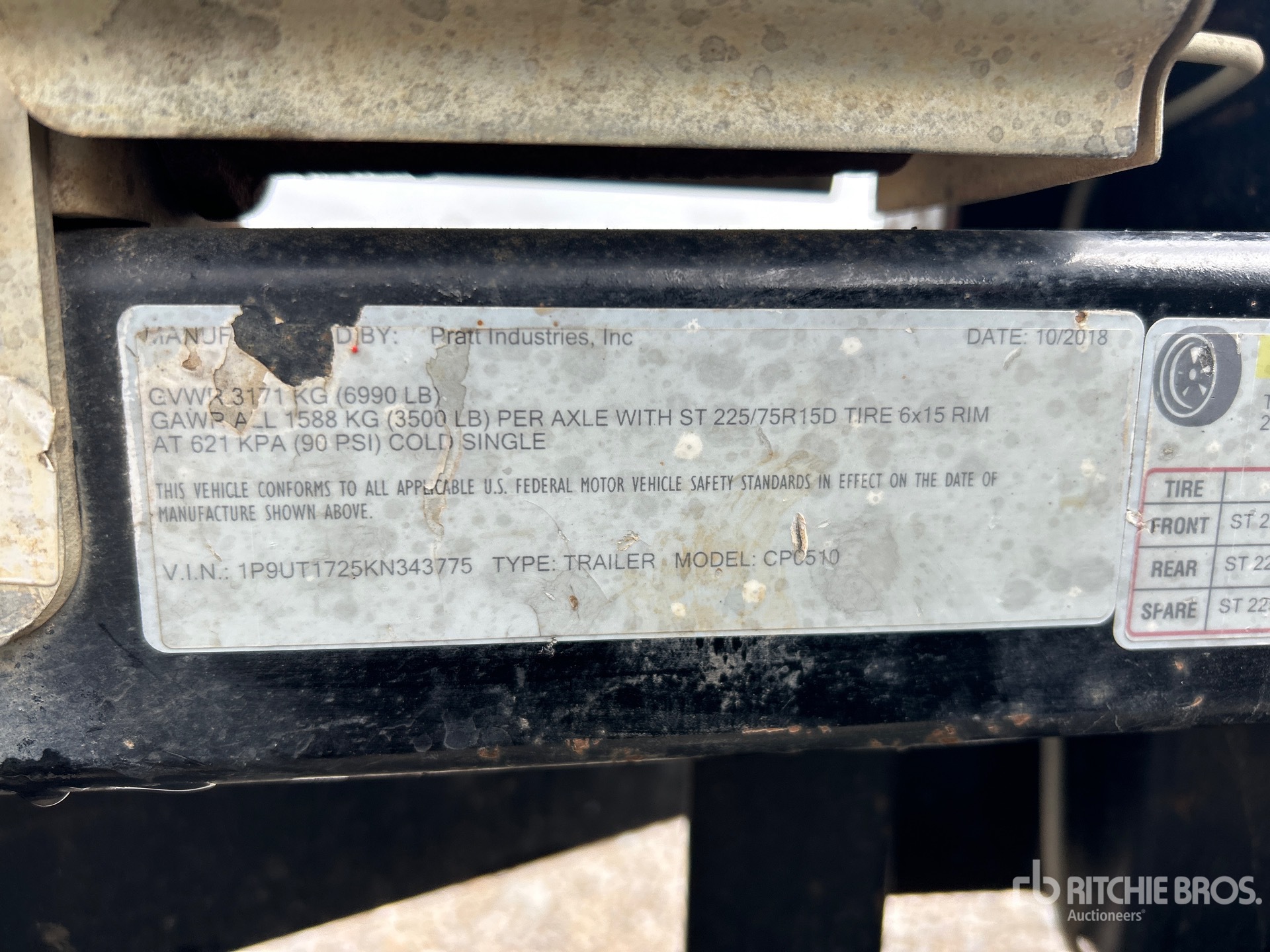 2019 Pratt CP0510