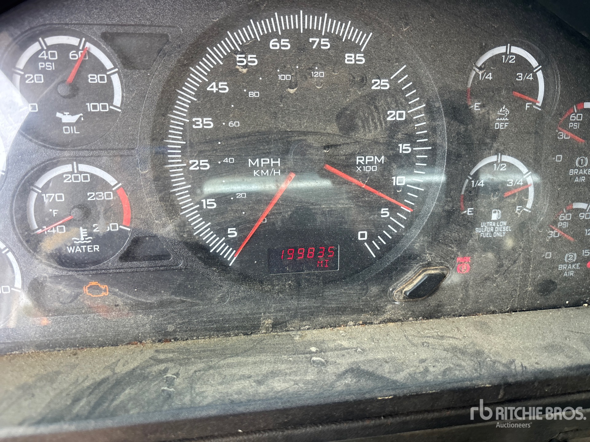 General Appearance with Hour Meter / Odometer