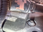 Engine with Emission Label