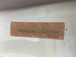 General Appearance with Numéro de série/Numéro d'identification du véhicule automobile