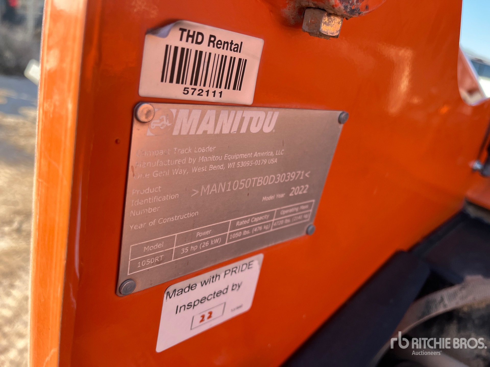 Manitou 1050RT