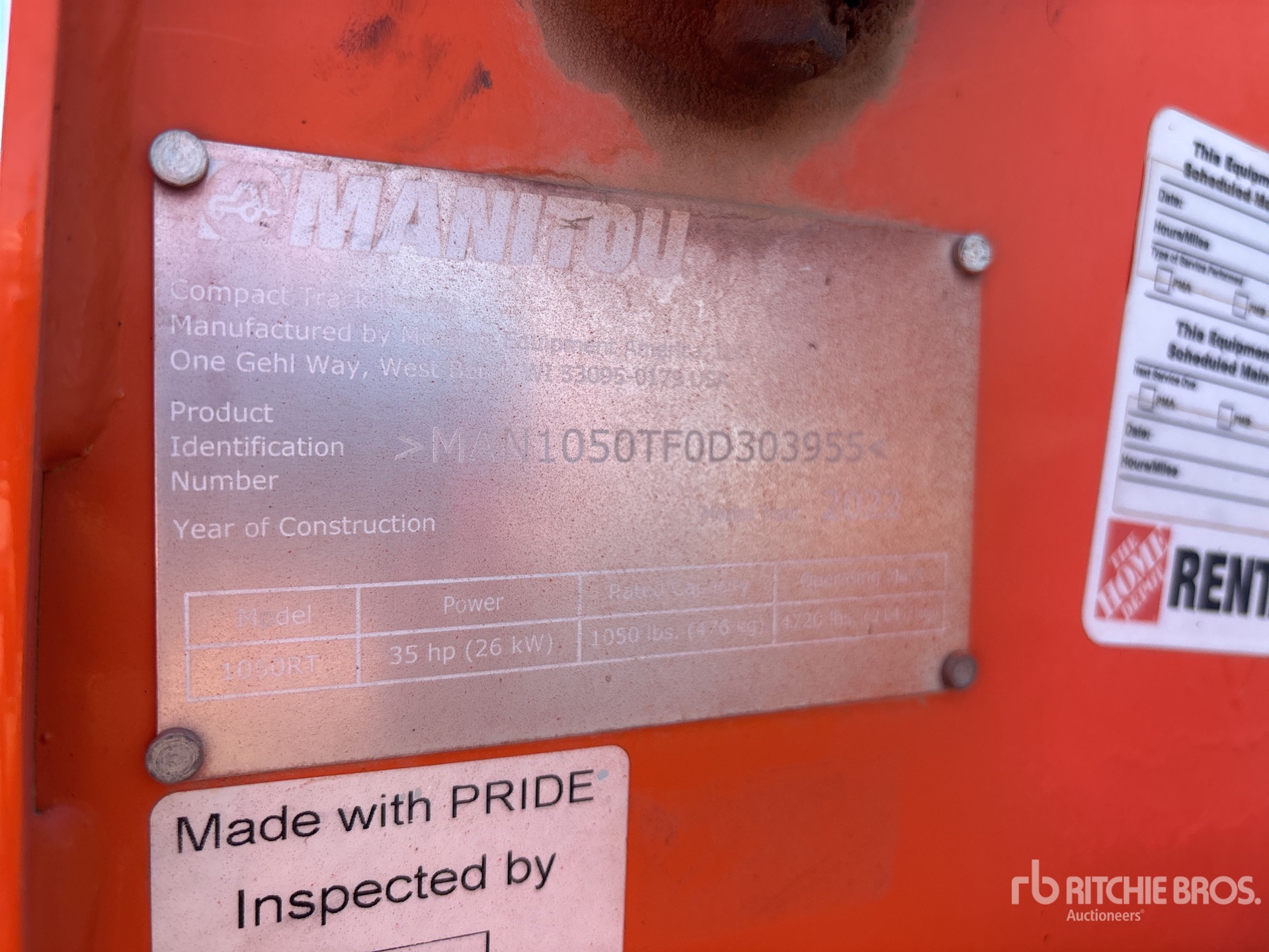 Manitou 1050RT