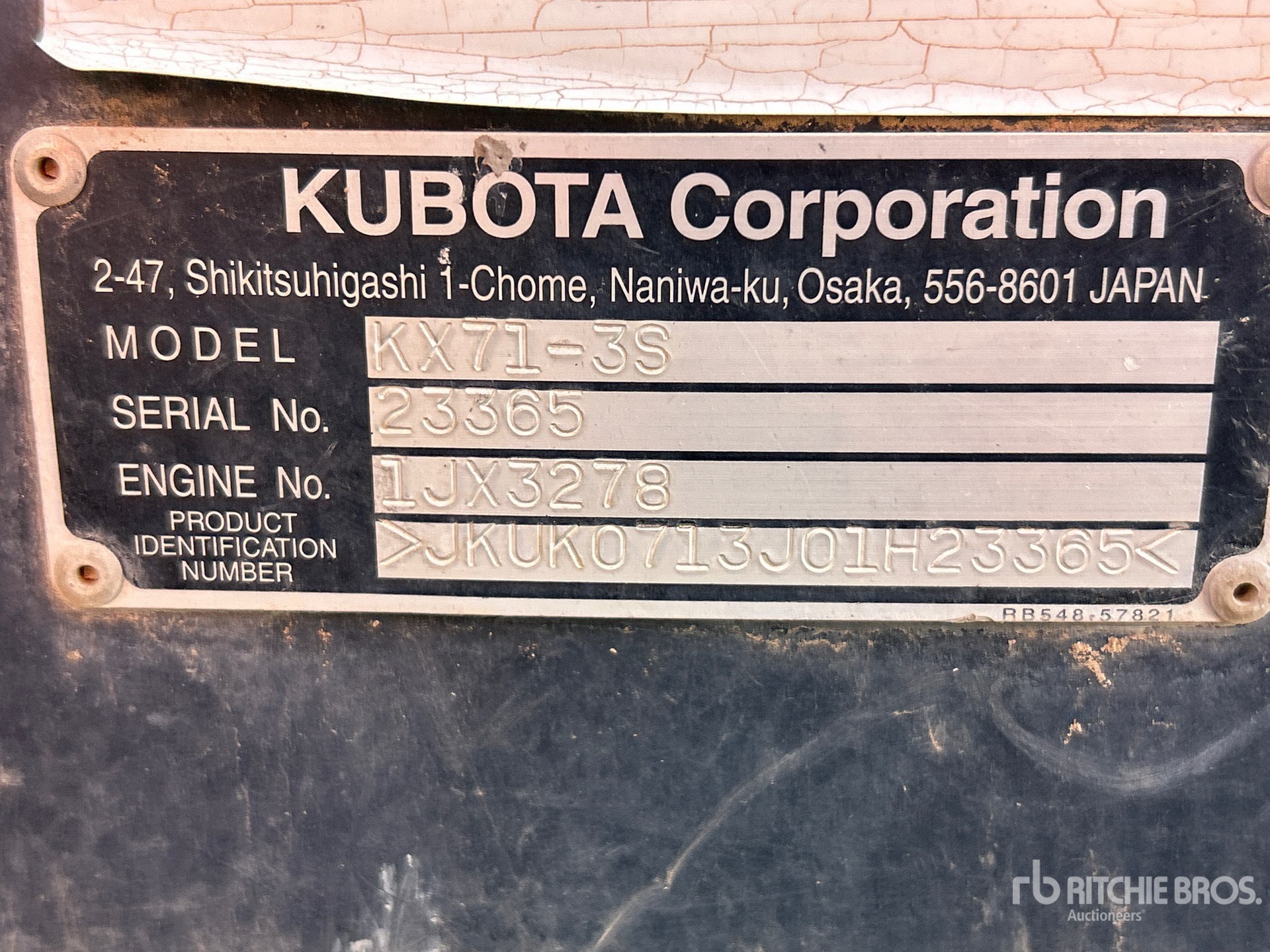 2019 Kubota KX71-3S41