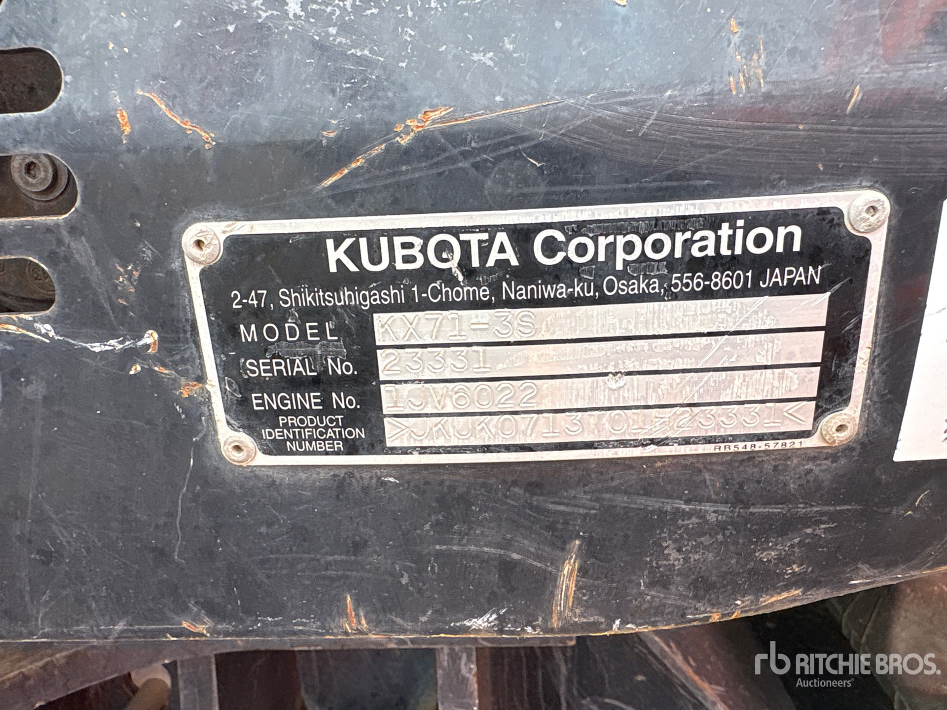 2019 Kubota KX71-3S4R1