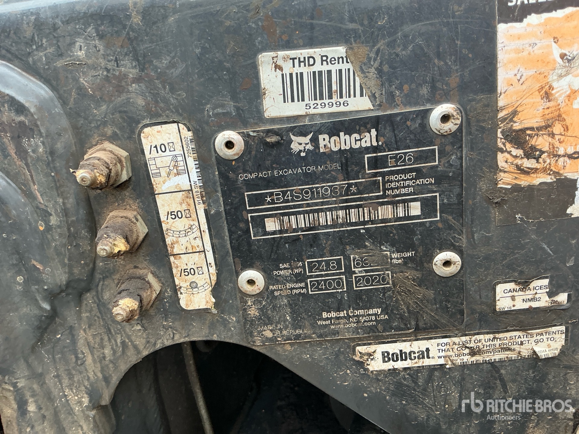 2020 Bobcat E26