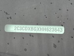 General Appearance with Frame Stamp Serial Number/VIN Photo