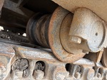 Undercarriage with Left Track Rollers