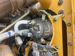 Engine with A/C Compressor