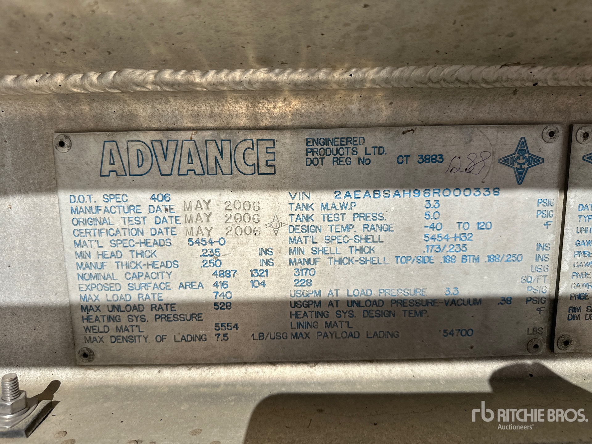 Photo of a 2006 Advance 3170