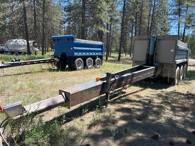2006 Williamsen 14 ft Tri/A Pup Dump Trailer