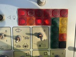 Control Station with Spie luminose del motore