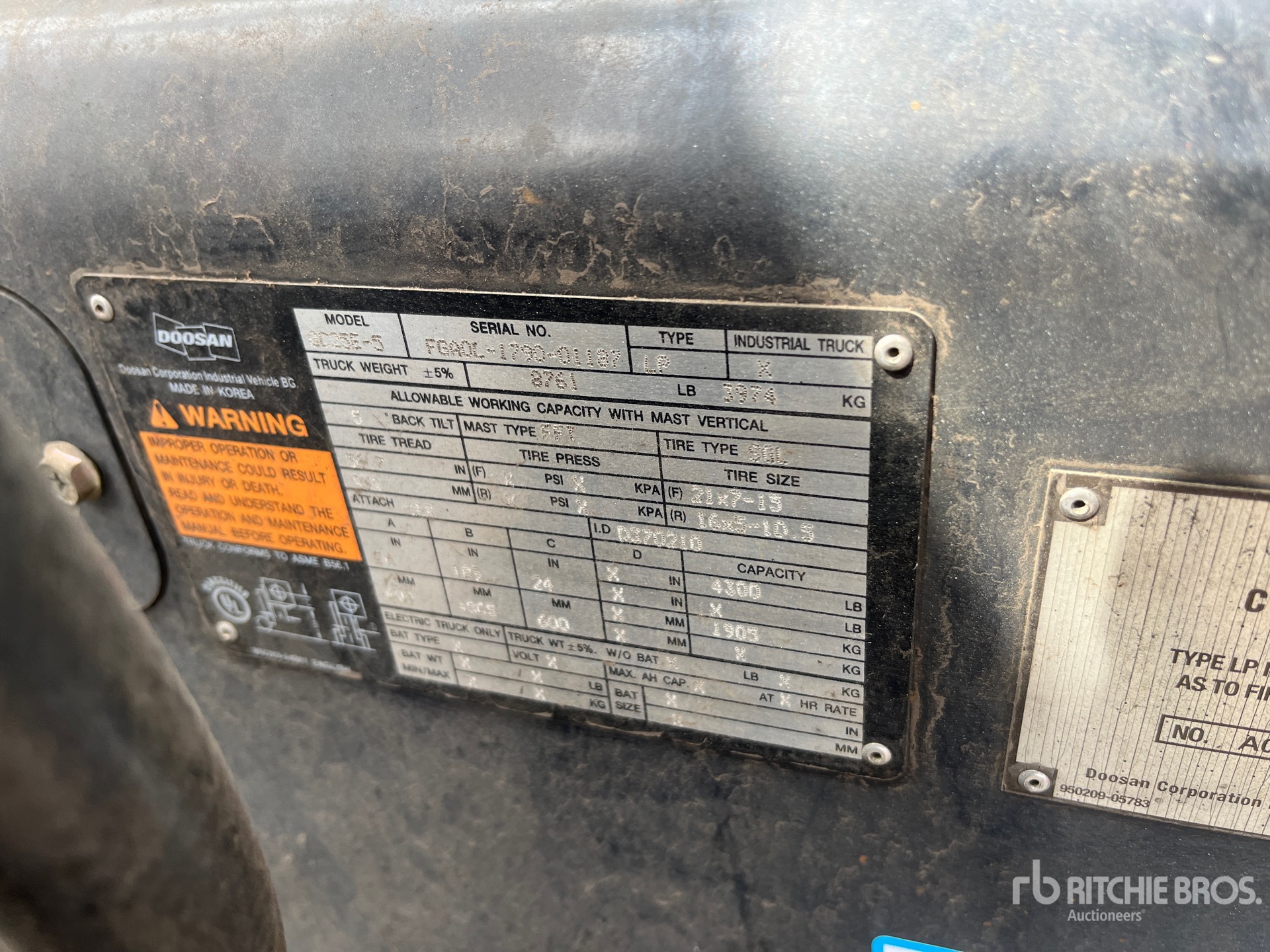 Photo of a  Doosan GC253 5LP