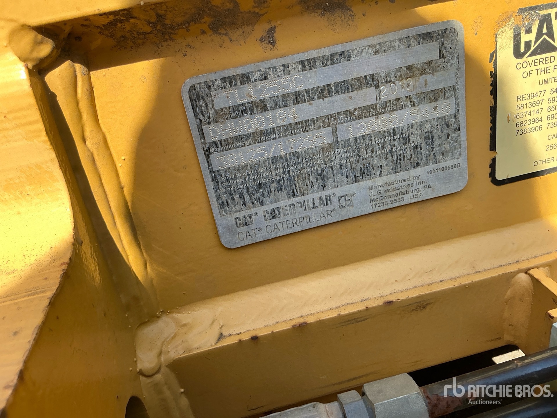 Photo of a 2012 Caterpillar TL1255C