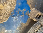 General Appearance with Frame Stamp Serial Number/VIN Photo