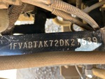 General Appearance with Frame Stamp Serial Number/VIN Photo