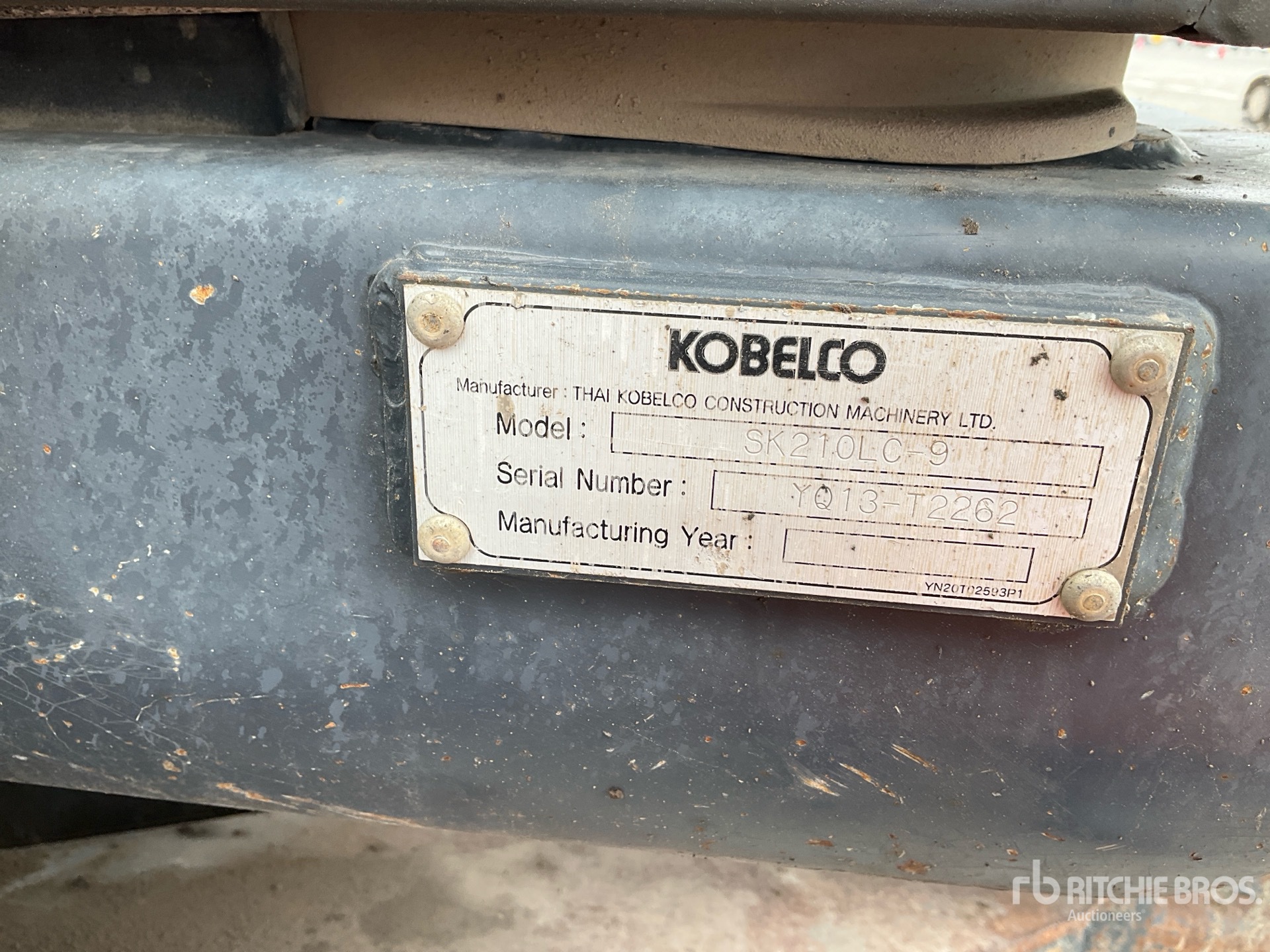 Photo of a 2015 Kobelco SK210LC