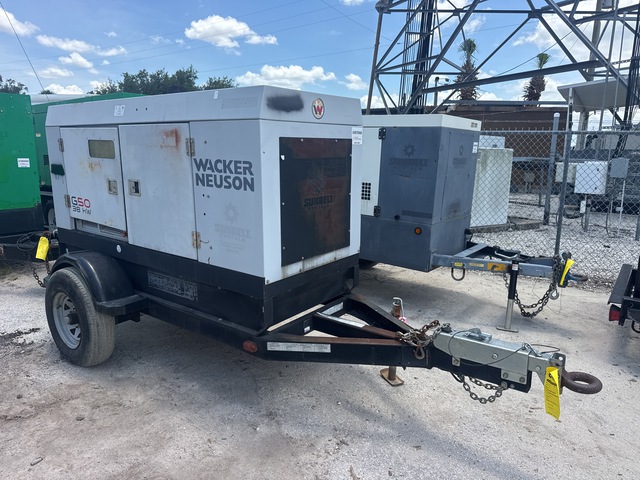 2018 Wacker Neuson G50 38 kW Mobile Generator Set