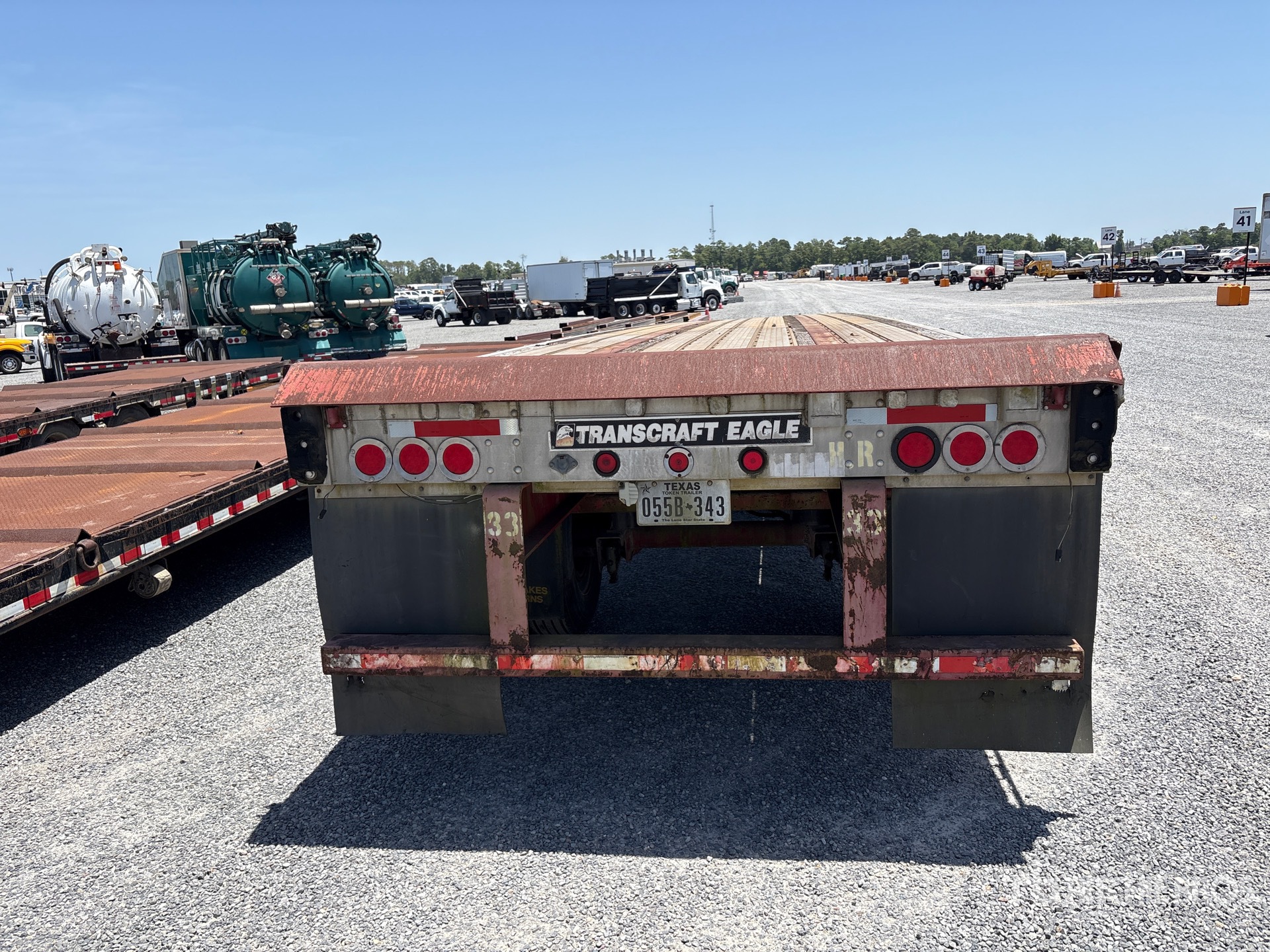2008 Transcraft 53 ft T/A Spread Axle