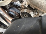 Engine with A/C Compressor