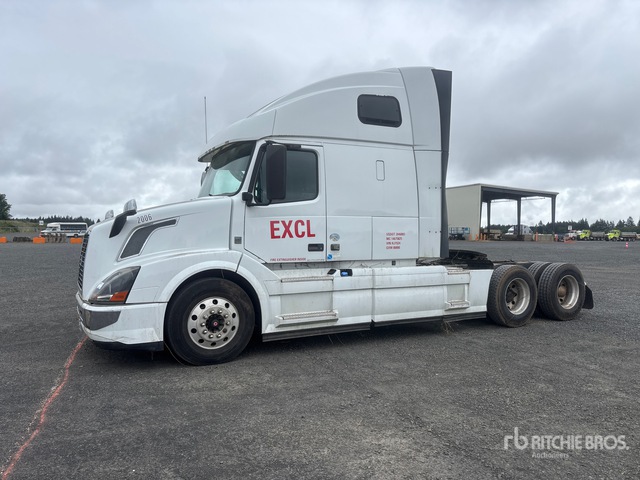 2016 Volvo Vnl670 6x4 T/a Sleeper Truck Tractor