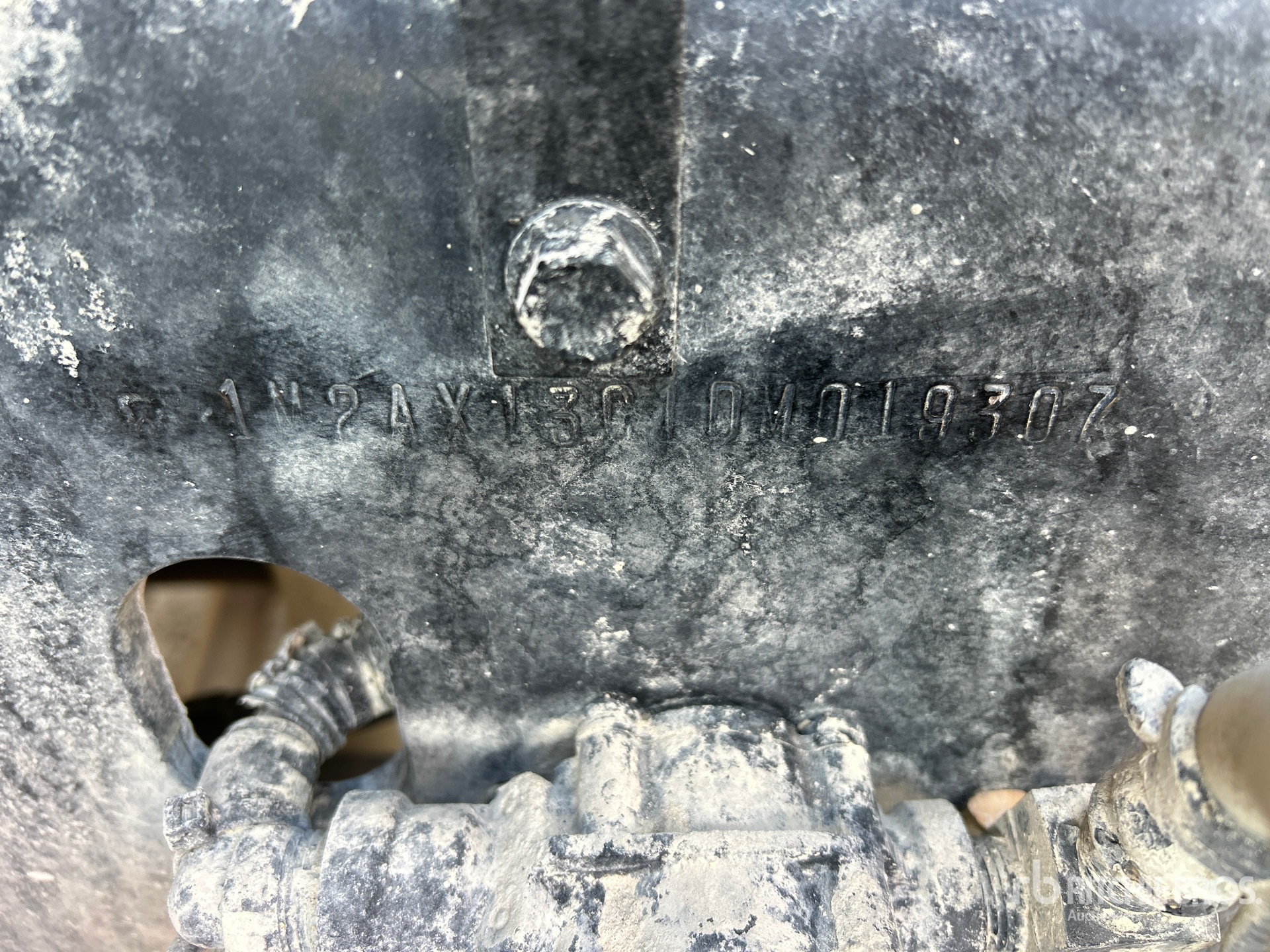 General Appearance with Frame Stamp Serial Number/VIN Photo