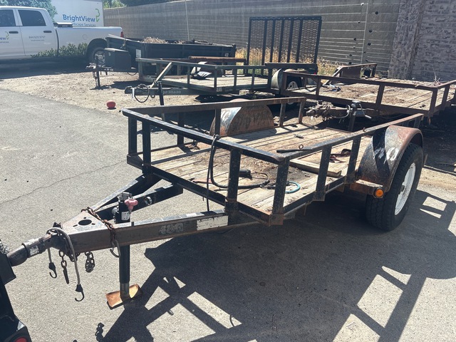 2001 PJ 8 ft S/A Utility Trailer