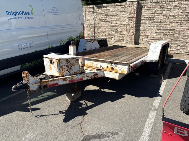 2005 GEM 15 ft T/A Tilt Deck Trailer