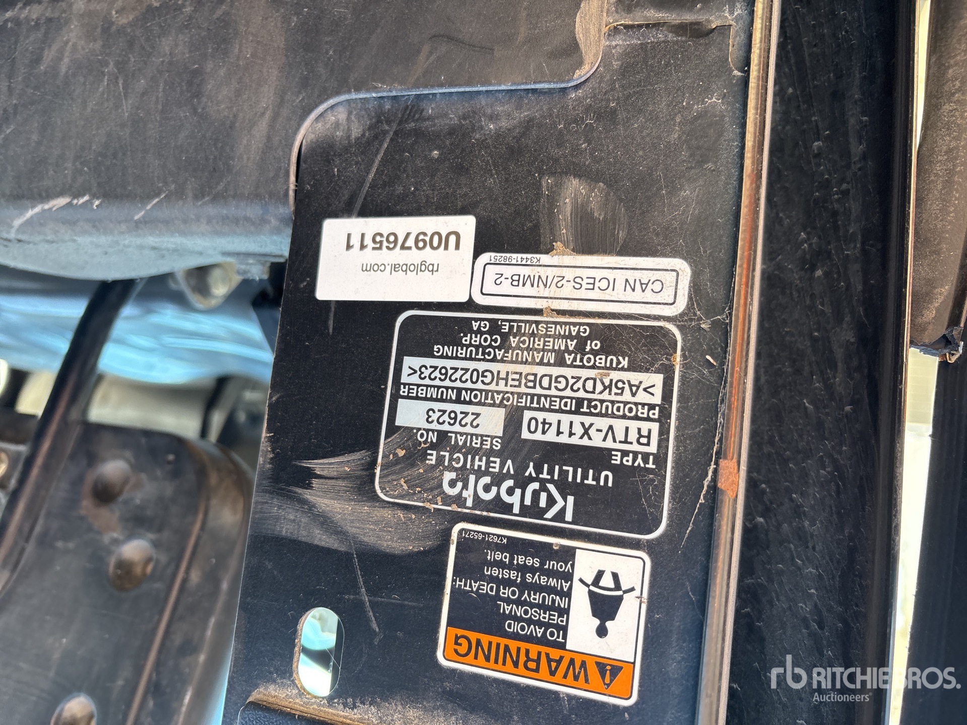 Photo of a 2018 Kubota RTV-X1140WL-H