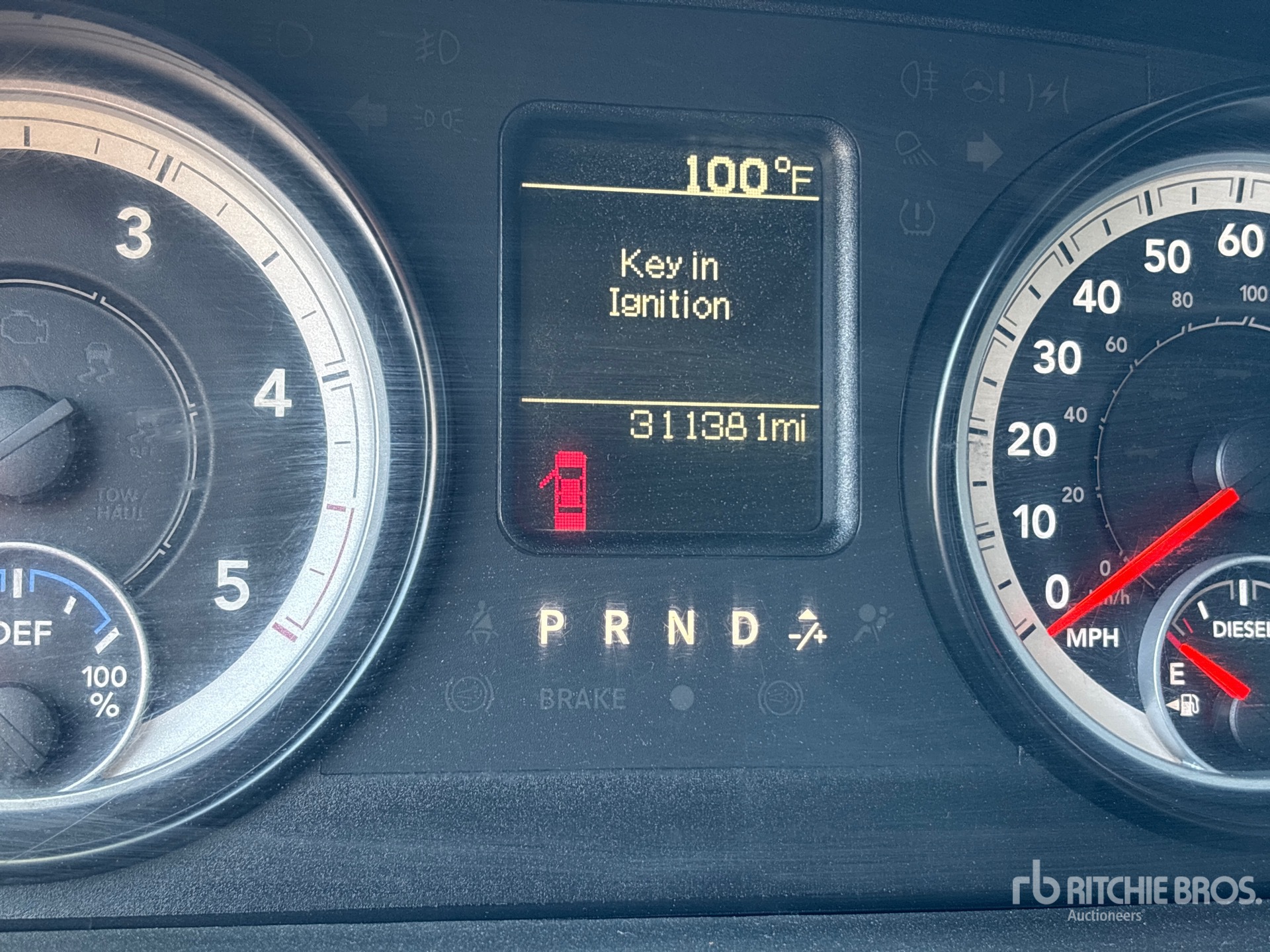 General Appearance with Hour Meter / Odometer