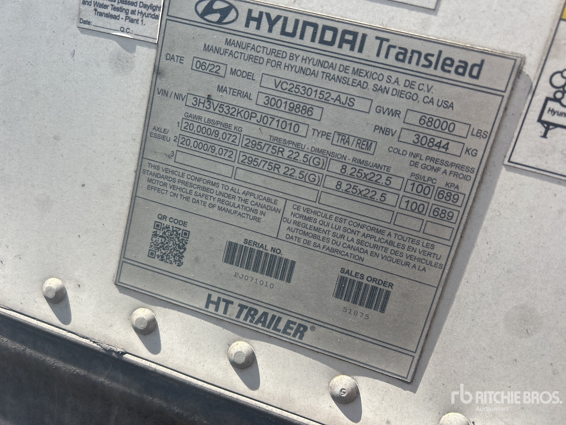 2023 Hyundai VC2530152-AJS