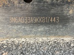 General Appearance with Frame Stamp Serial Number/VIN Photo
