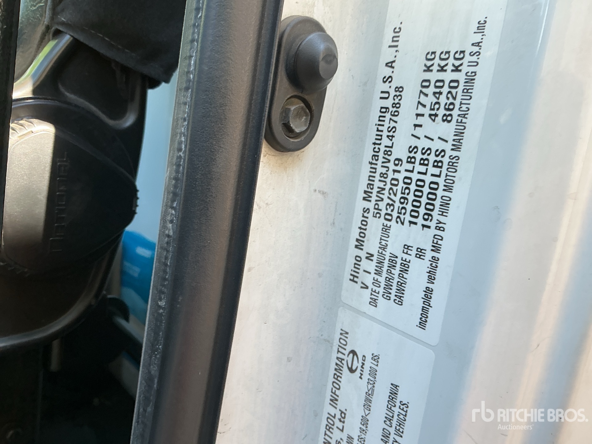 Photo of a 2020 Hino 268