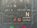 General Appearance with Hour Meter / Odometer